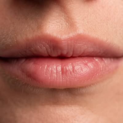 Animación de labios en primer plano demostrando lectura labial profesional